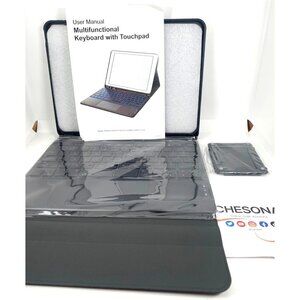 Chesona iPad 11 Pro Case Keyboard Touchpad Black